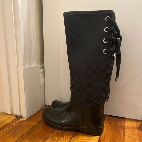 Coach Rain Boots - Picture 3 of 3